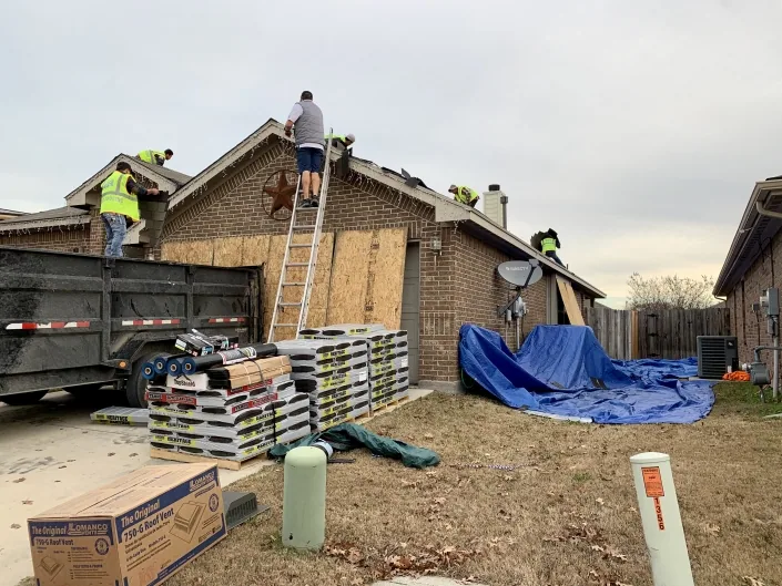 Roof installation from the Peaked Roofing gallery